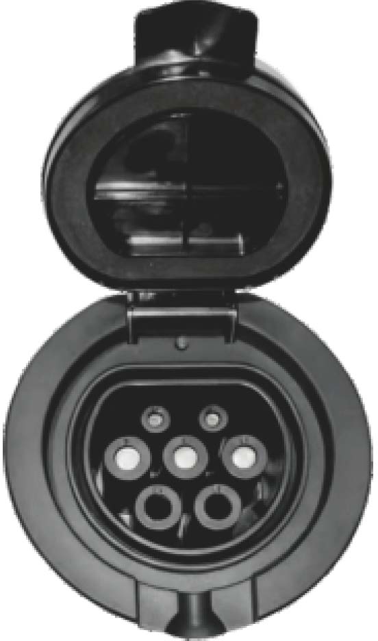 European Standard Ac Charging Socket At The Plle End